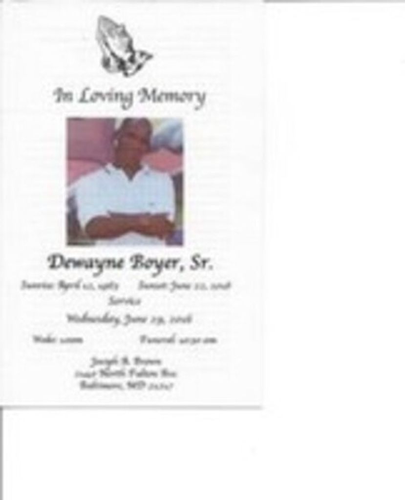 Dewayne Boyer, Sr.
