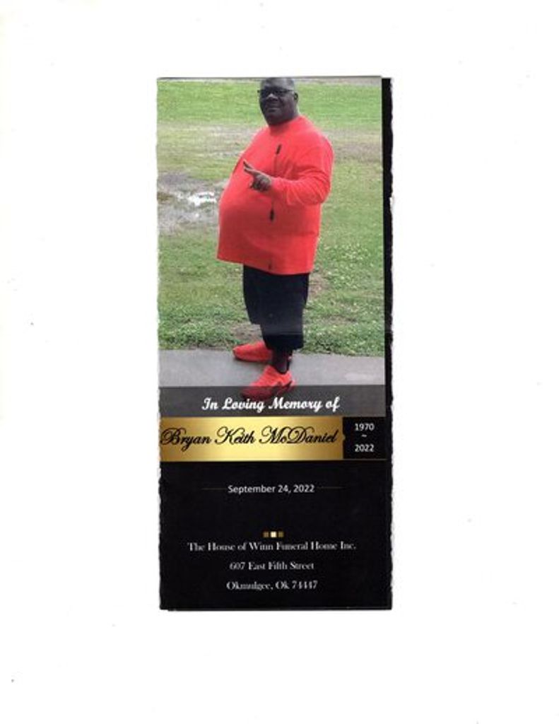 Bryan K. Mcdaniel Sr. Profile Photo
