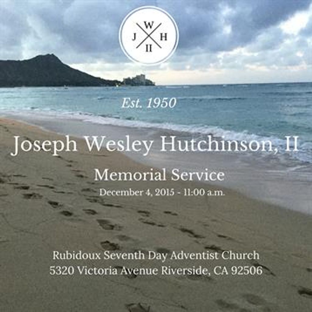 Joseph Wesley Hutchinson Ii Profile Photo