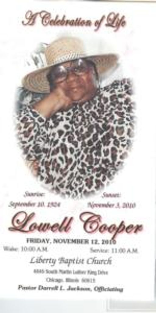 Lowell Cooper Profile Photo