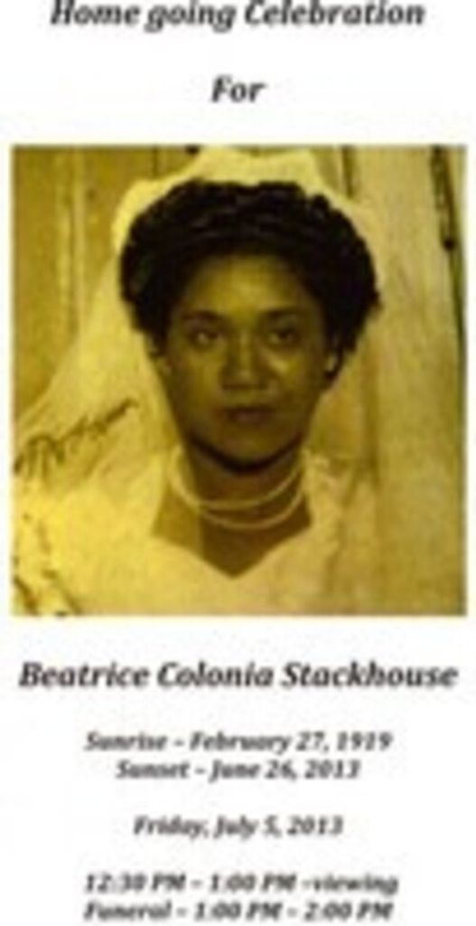 Beatrice Stackhouse