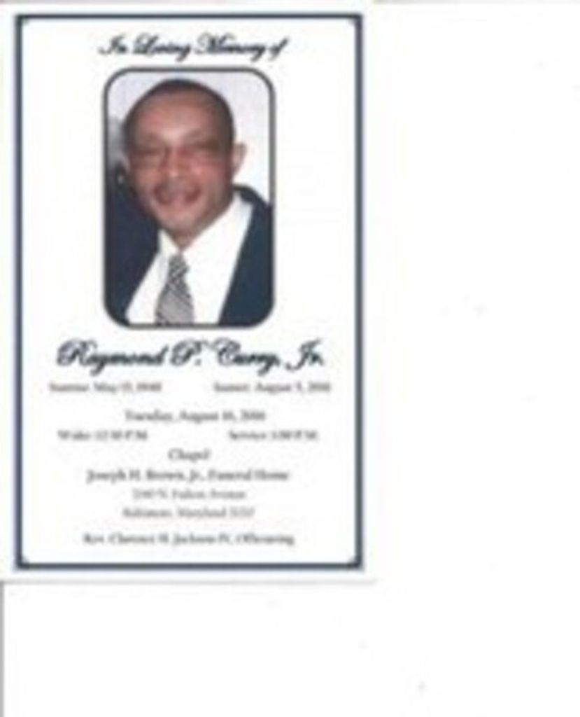 Raymond P. Curry, Jr.