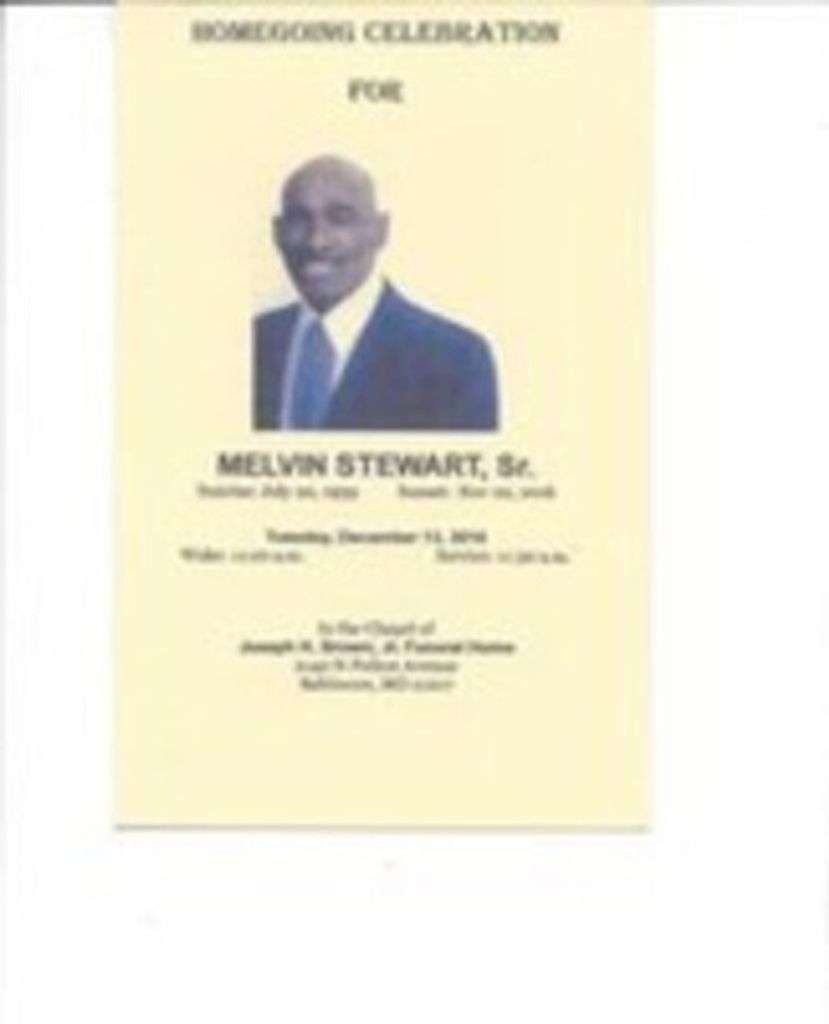 Melvin Stewart, Sr.