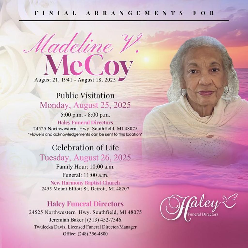 Madeline Virginia Mccoy Profile Photo