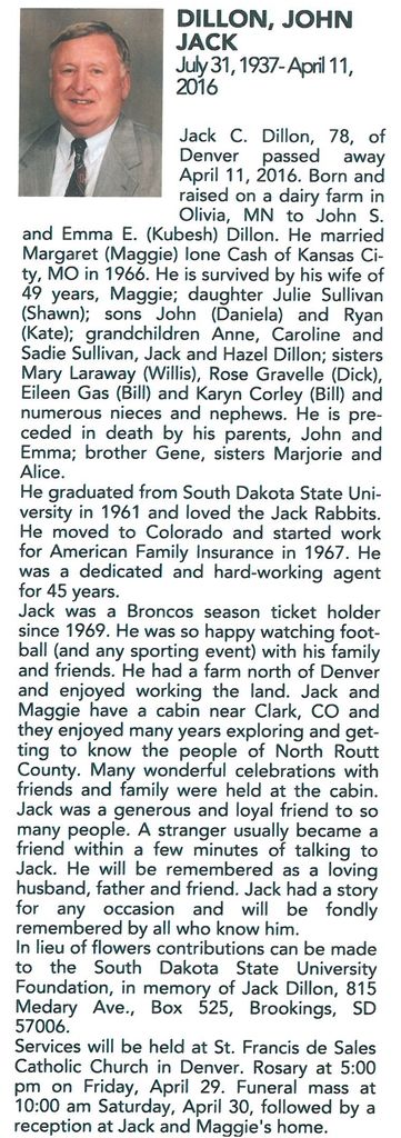 John  ""Jack"" Dillon