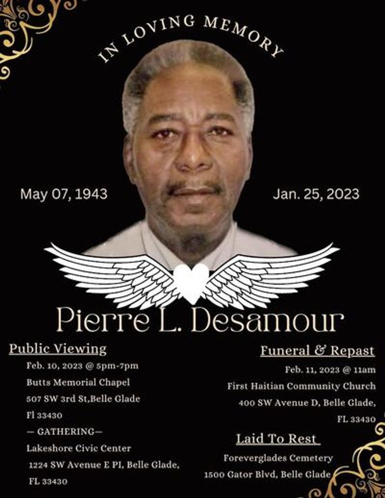 Pierre Desamour Profile Photo