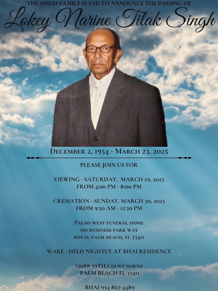 Lokey Narine Singh Tilak