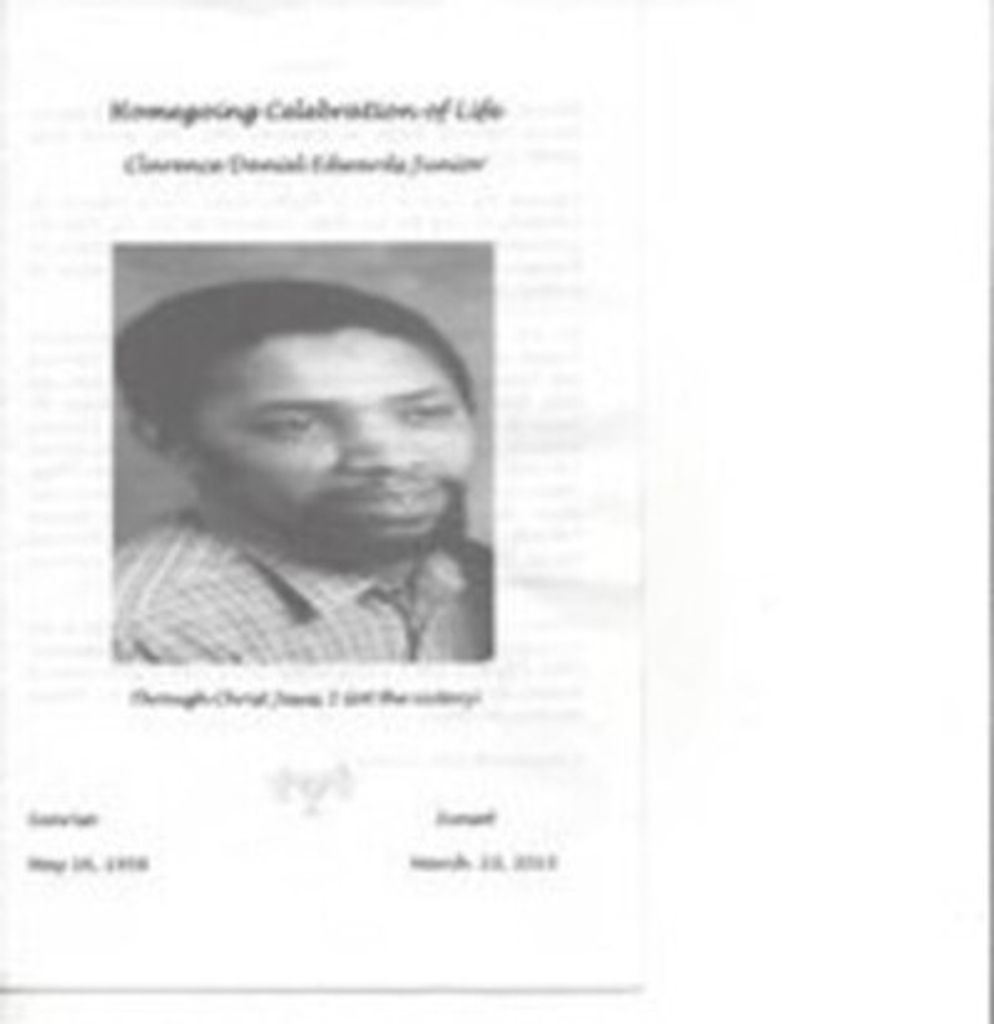 Clarence Edwards, Sr.