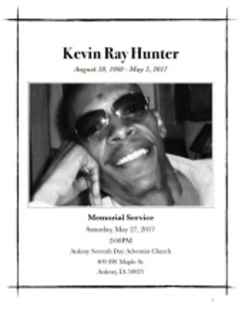 Kevin Ray Hunter