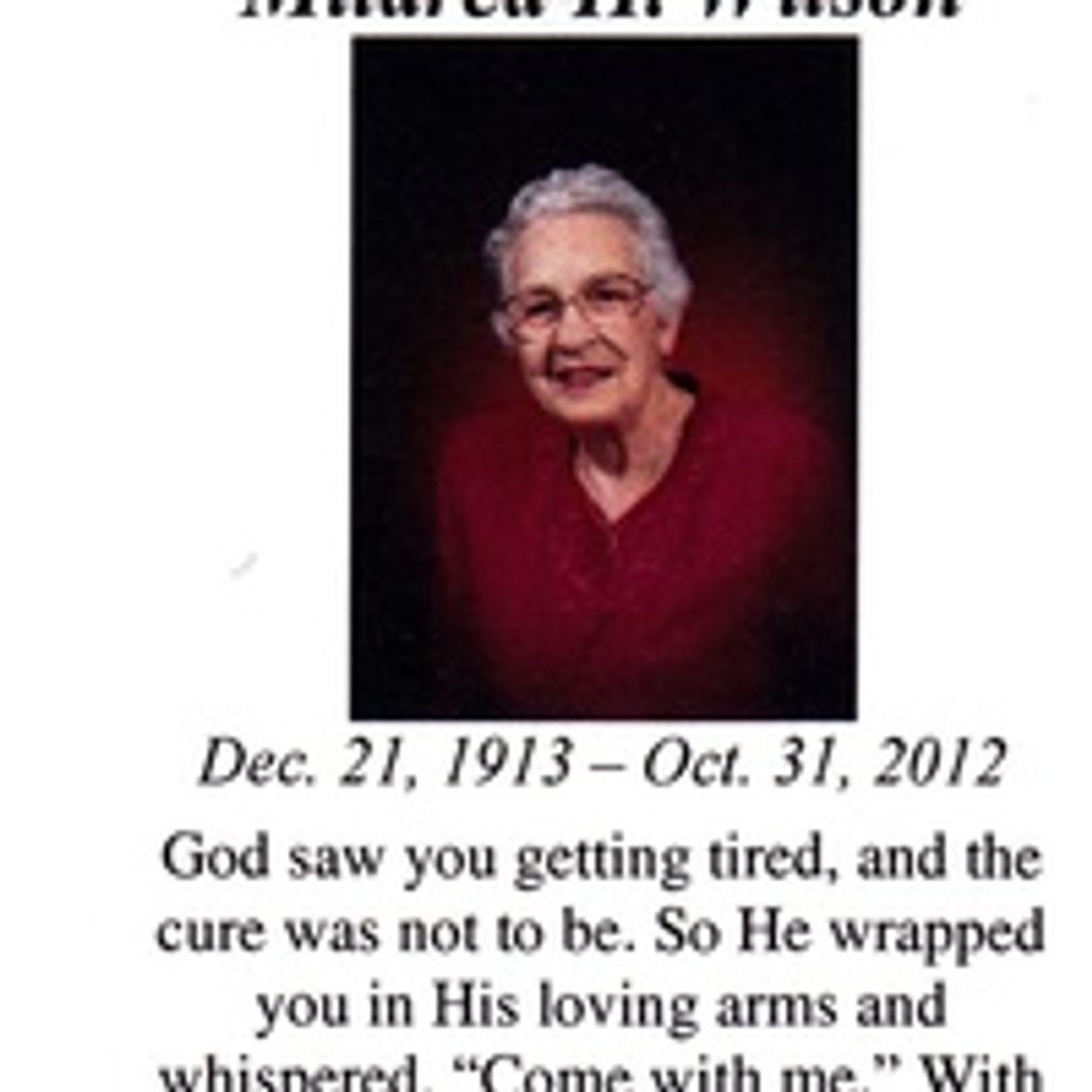 Mildred May Wilson