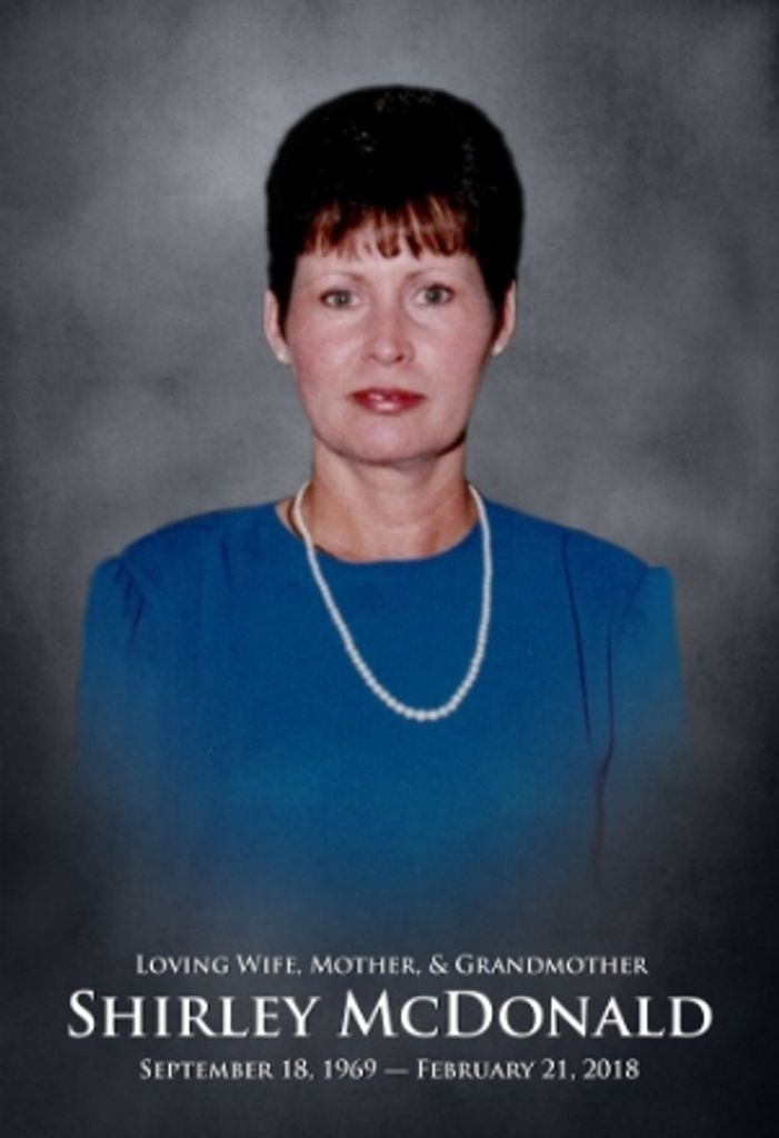 Shirley Darlene Mcdonald