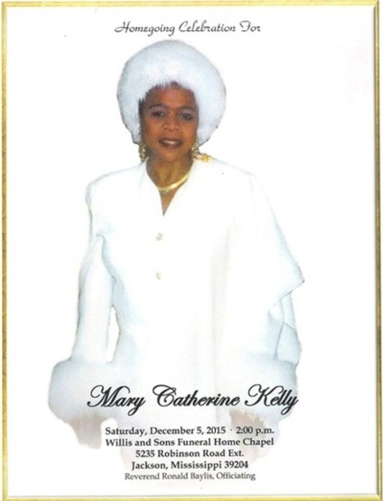 Mrs. Mary Catherine Kelly? Profile Photo