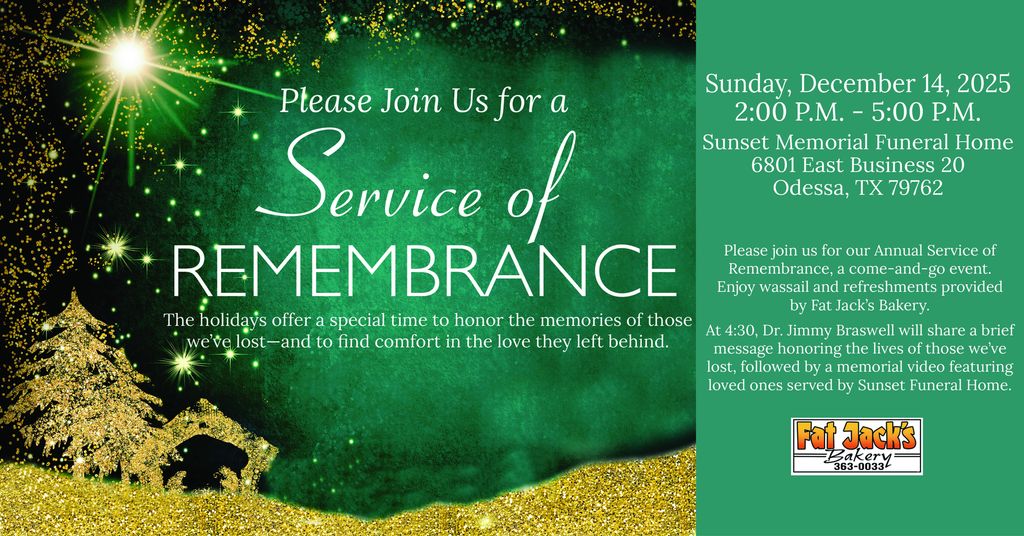 Christmas Service of Remembrance