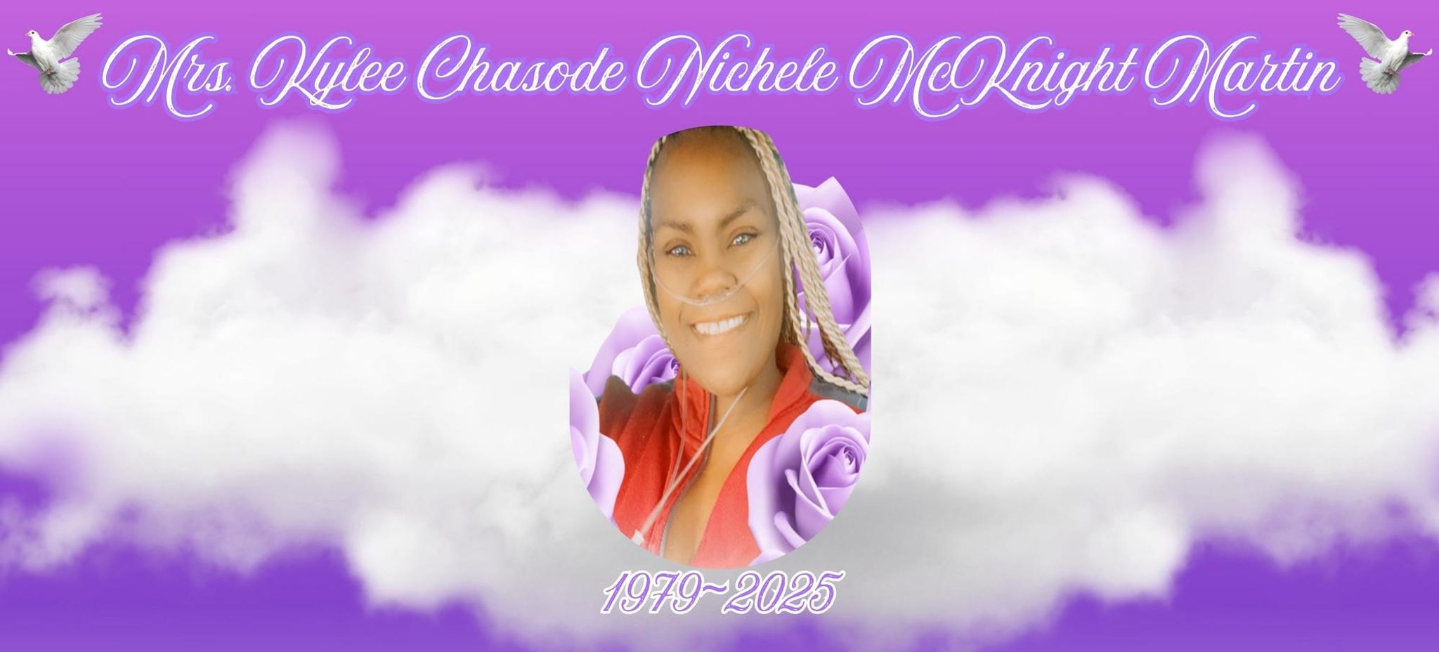 Cover for Mrs. Kylee Chasode Nichele Mcknight Martin's Obituary