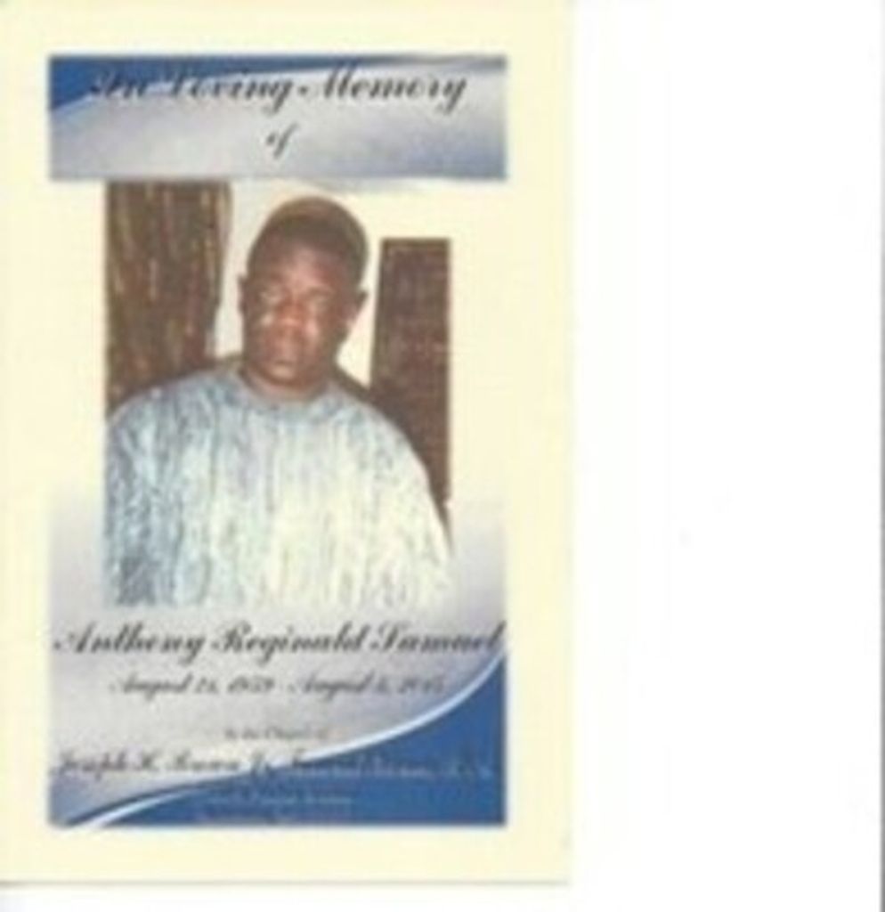 Anthony Reginald Samuel