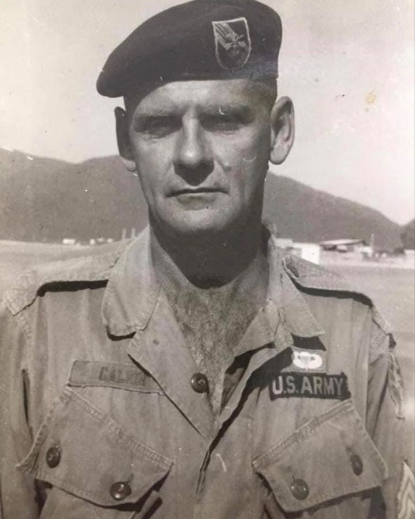 US Army Sergeant Major (Retired) Warren David Calkin, Sr.