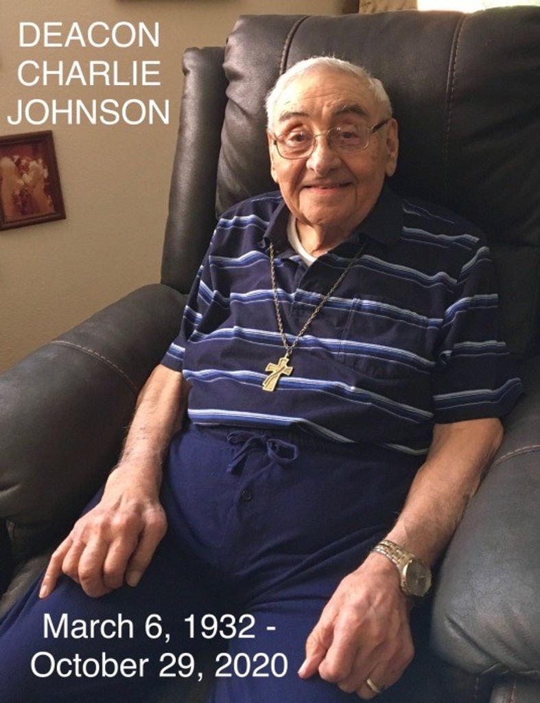 Deacon Charlie Johnson