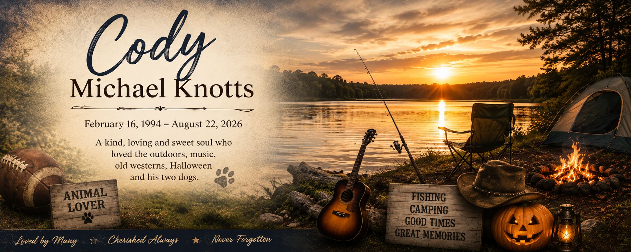 Cover for Cody Knotts's Obituary