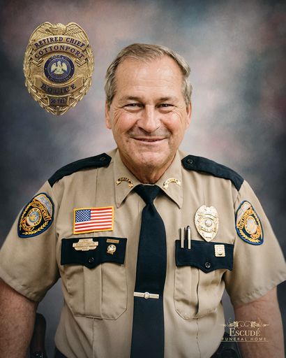 Chief Gerald Mayeux's obituary image