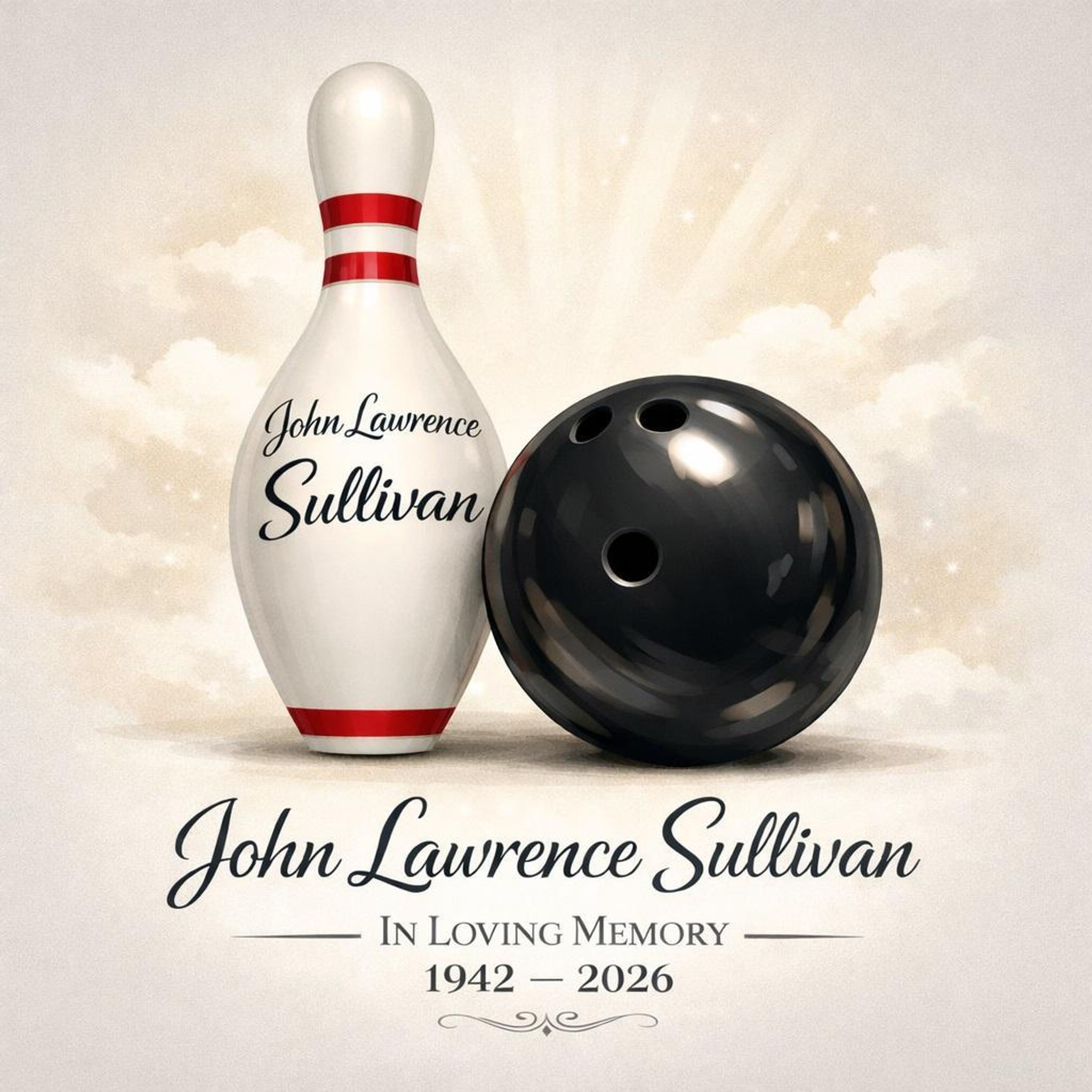 Cover for John Lawrence Sullivan's Obituary