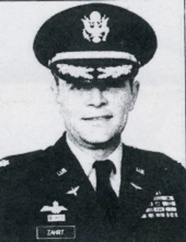 Maj. Frank H. Zahrt, Jr. (Ret.)  USA