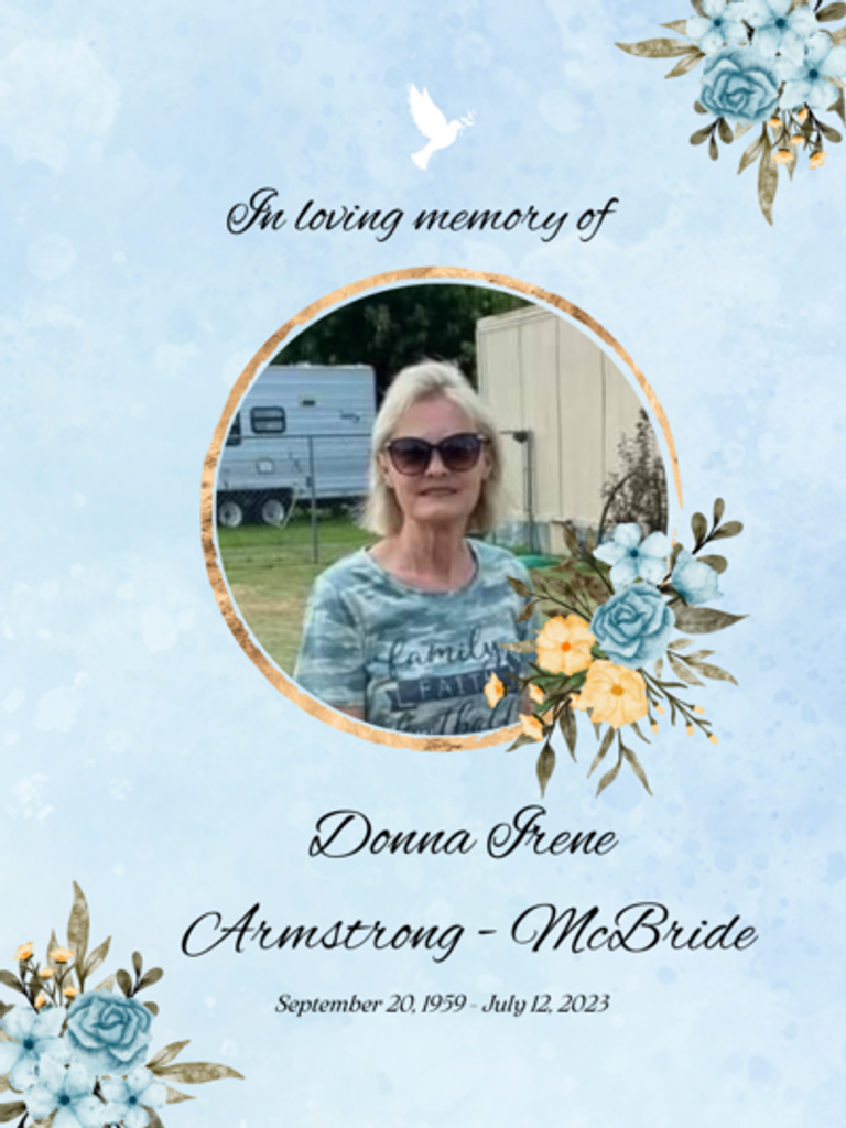 Donna Irene Armstrong-Mcbride