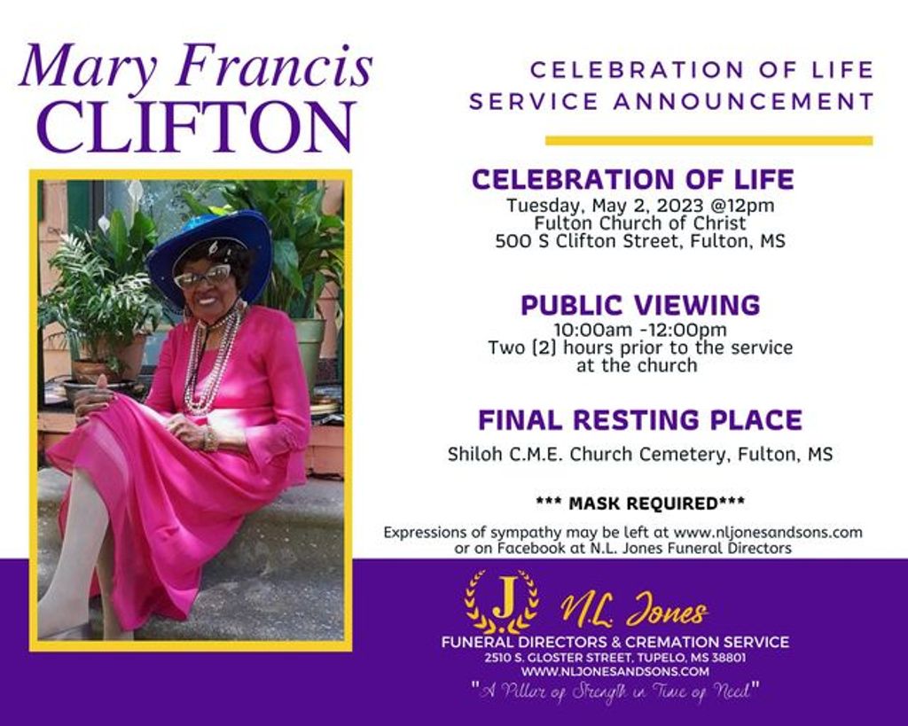 Mary Francis Clifton