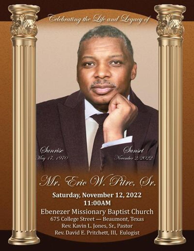 Eric (Whittie) Pitre, Sr. Profile Photo