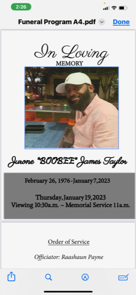 Mr. Jurone Taylor Profile Photo