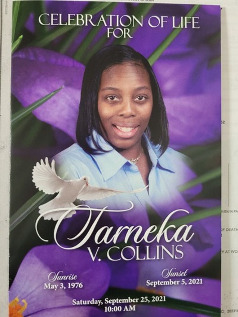 Tarneka V. Collins