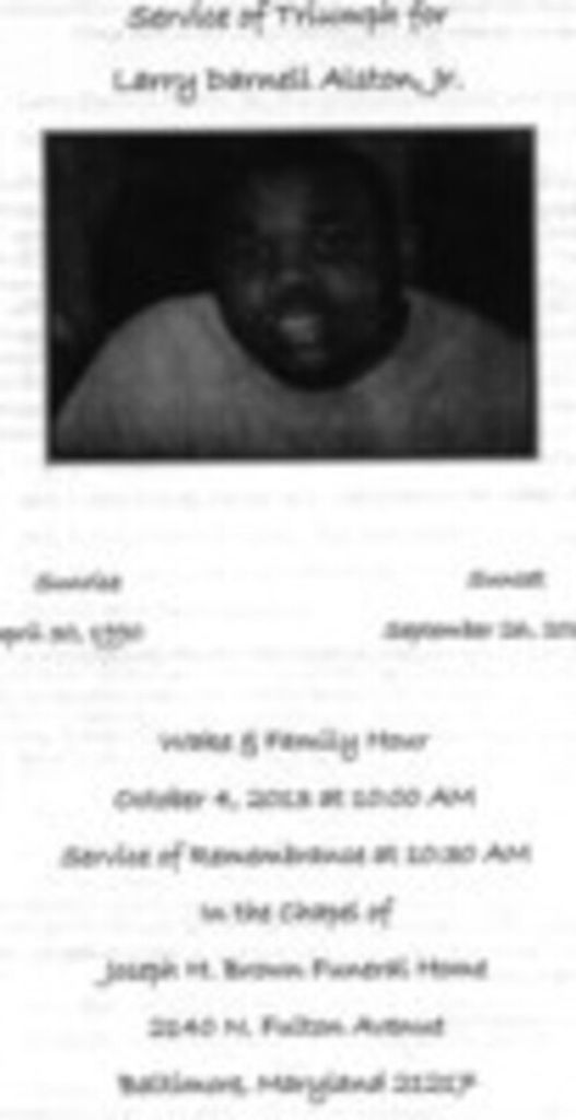 Larry Darnell Alston, Jr.