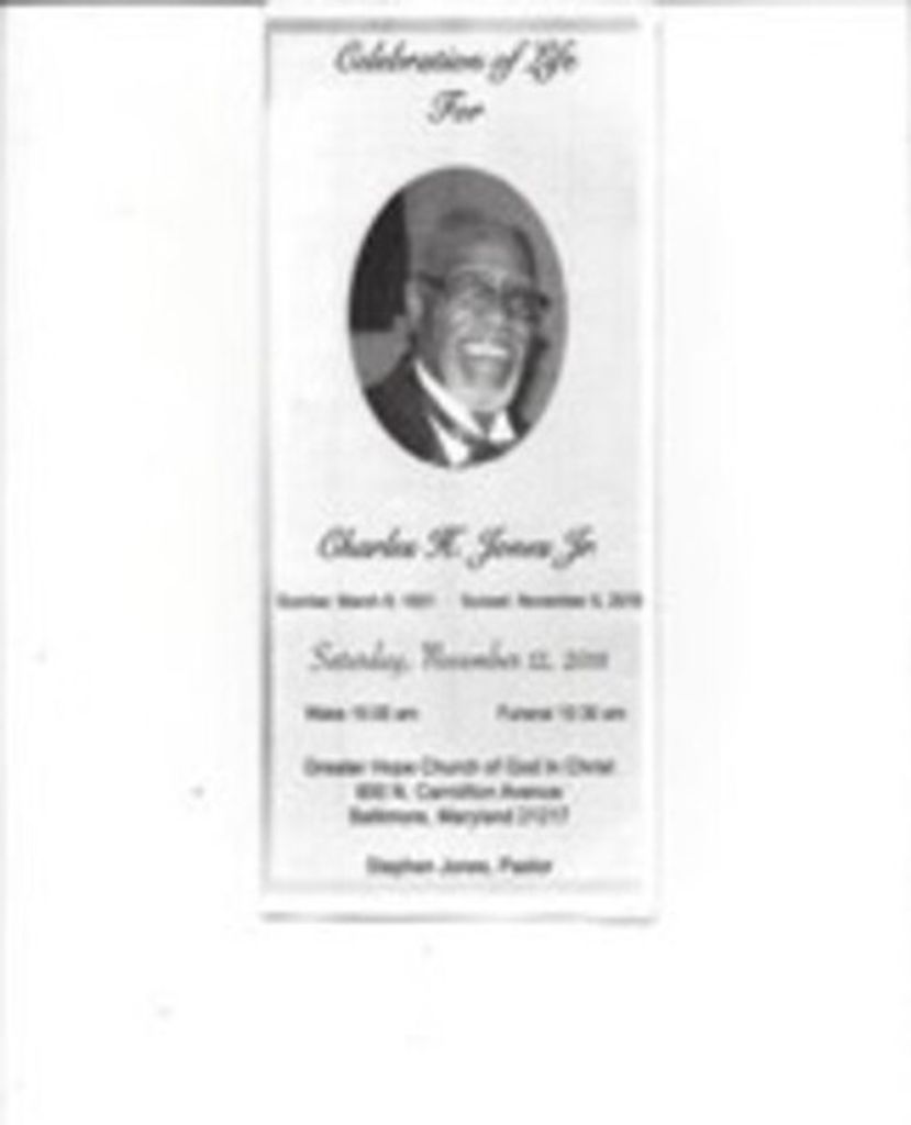 Charles H. Jones, Jr.