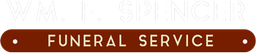 WM. F. Spencer Funeral Service Logo