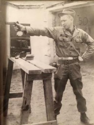 Photo of Retired Sergeant Major Marshall Hugo Reddin