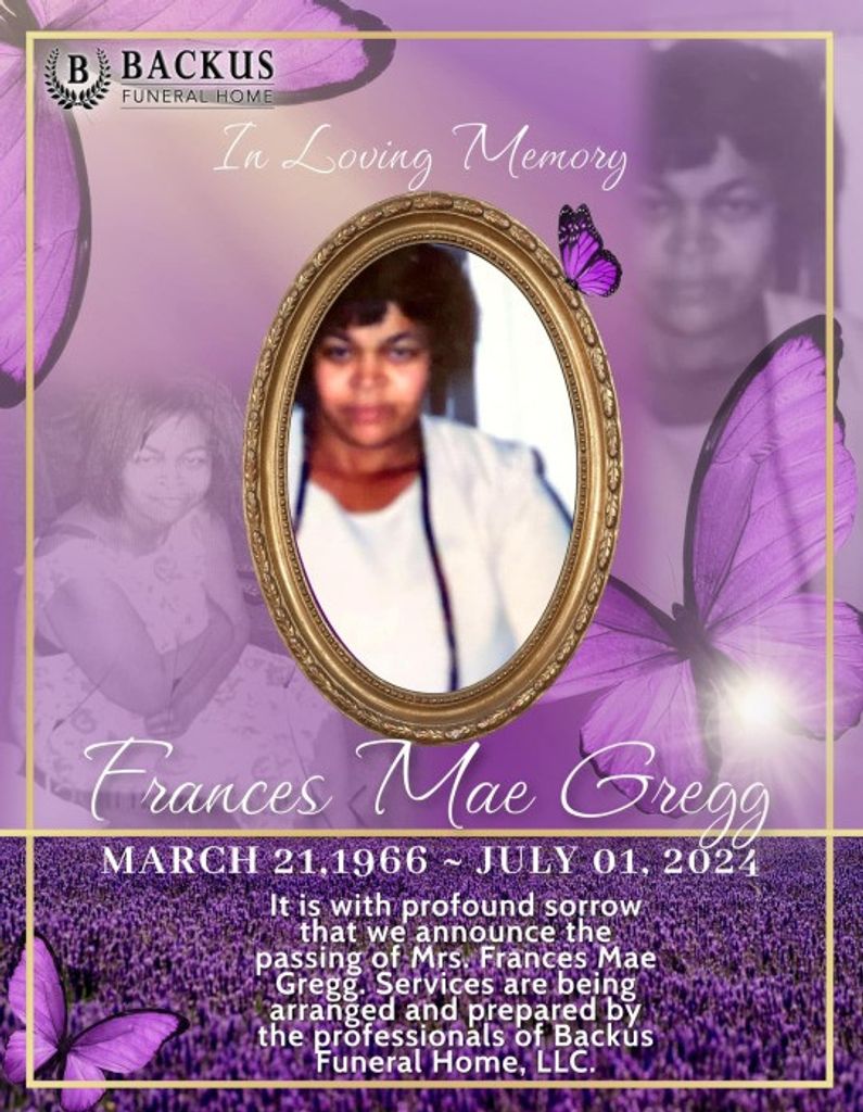 Frances Mae Gregg Profile Photo