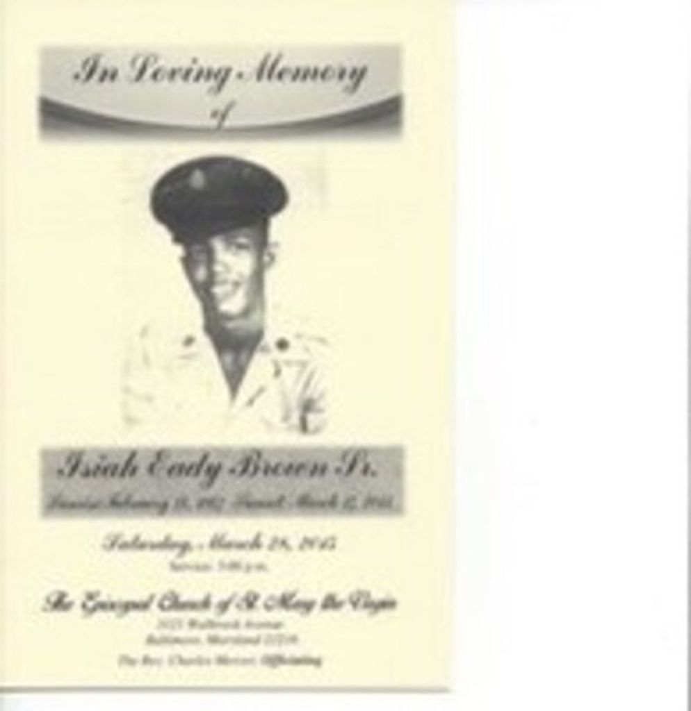 Isiah Eady Brown Sr.