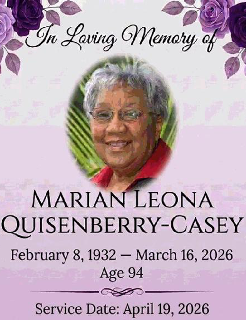 Marian Leona Quisenberry-Casey Profile Photo