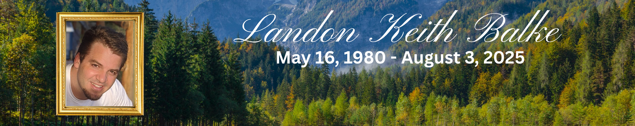 Cover photo for Landon Keith Balke's Obituary