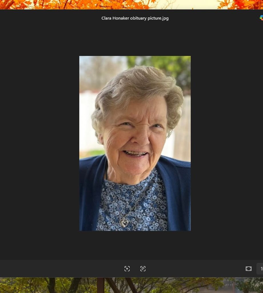 Clara Geneva (Wright) Honaker