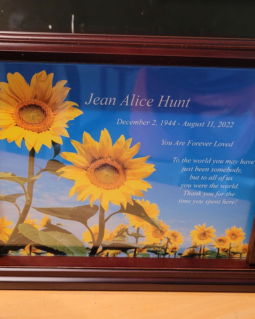 Jean Alice Hunt Profile Photo