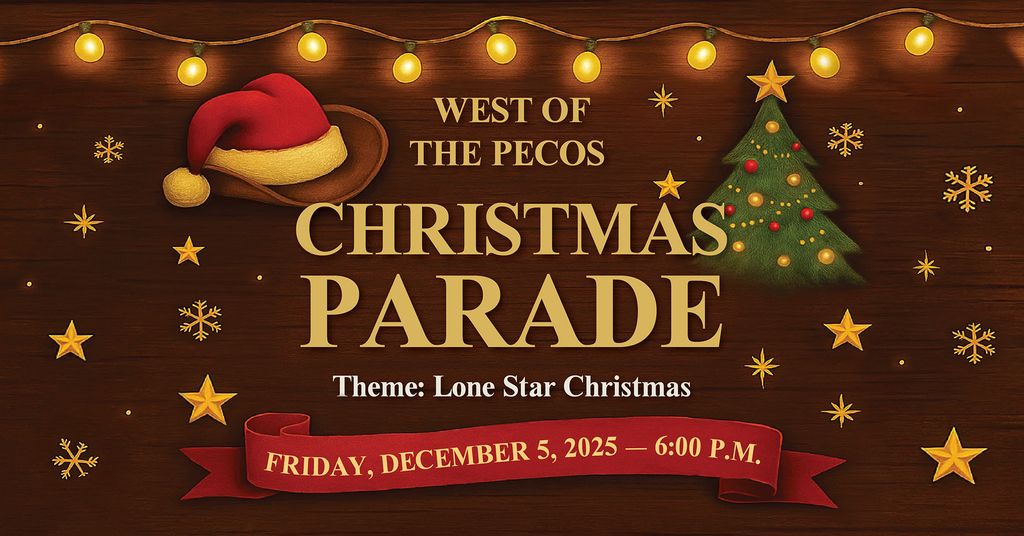 West of the Pecos Christmas Parade