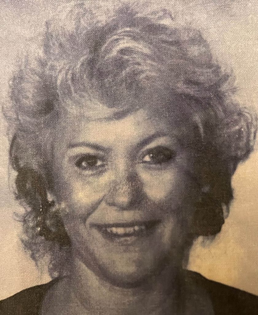 Patricia Arlene Danley Nee Kelley