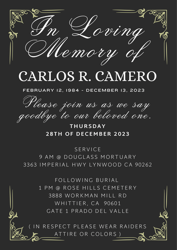 Carlos R. Camero Profile Photo