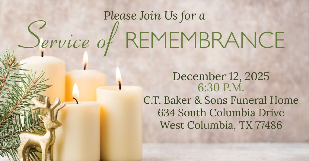 Christmas Service of Remembrance