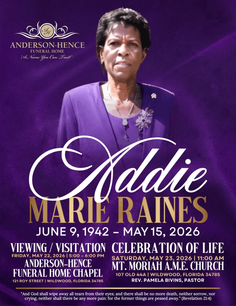 Addie Marie Raines