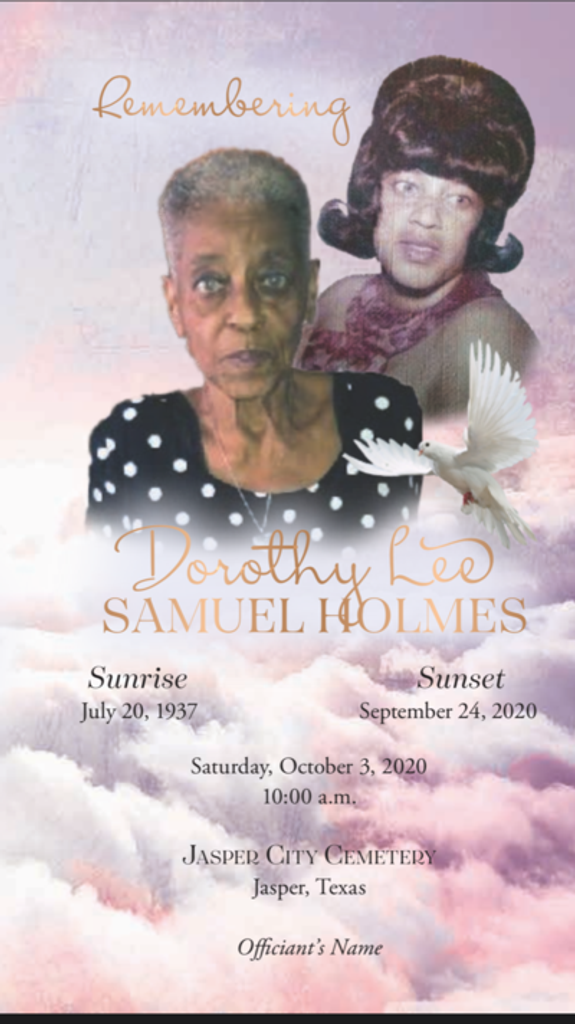 Dorothy Lee Holmes Profile Photo