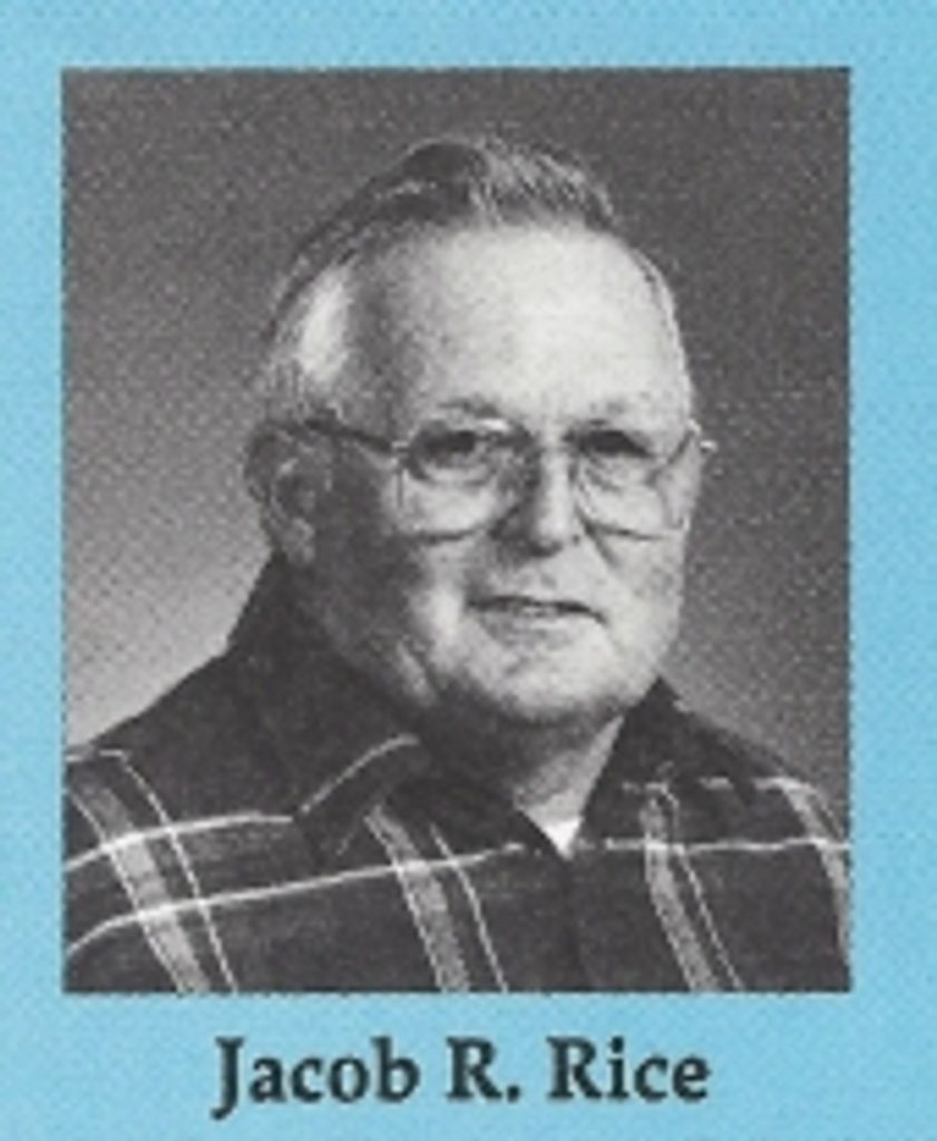 Jacob R. "Jake" Rice