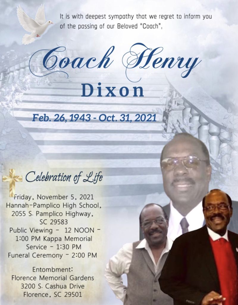 Coach Henry Mack Dixon Profile Photo
