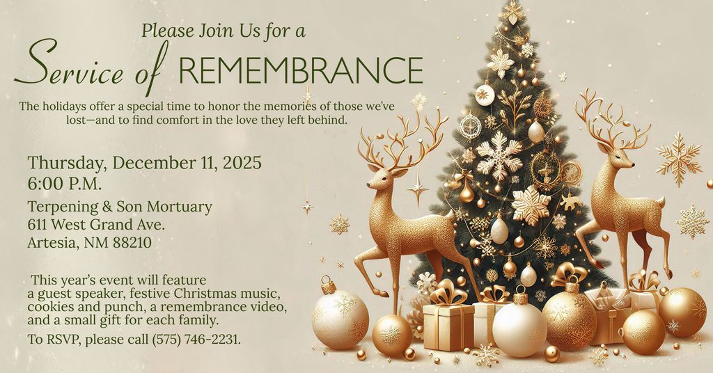 Christmas Service of Remembrance