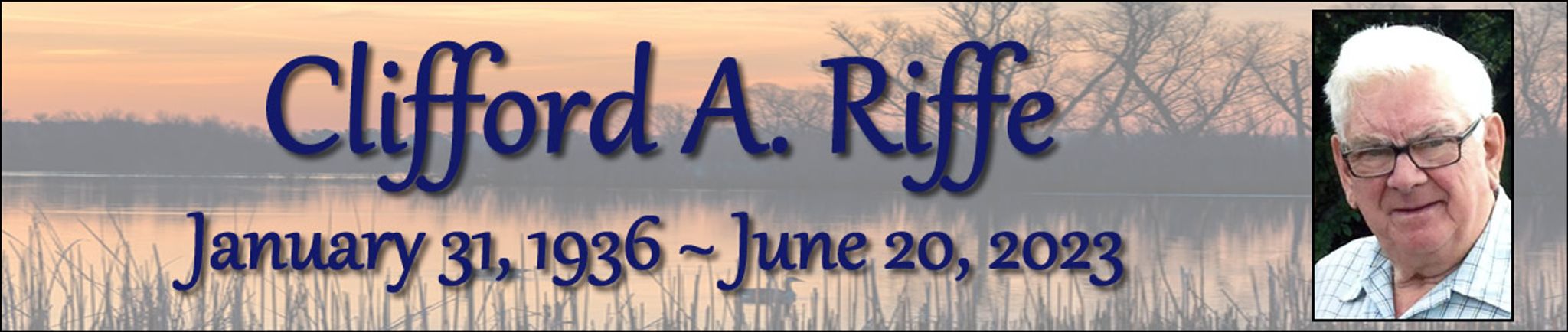 Cover photo for Clifford Riffe's Obituary